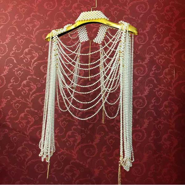 تاپ مرواریدی زنانه
